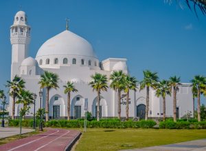 photography of white mosque during daytime